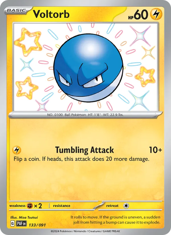 133 Voltorb – Paldean Fates