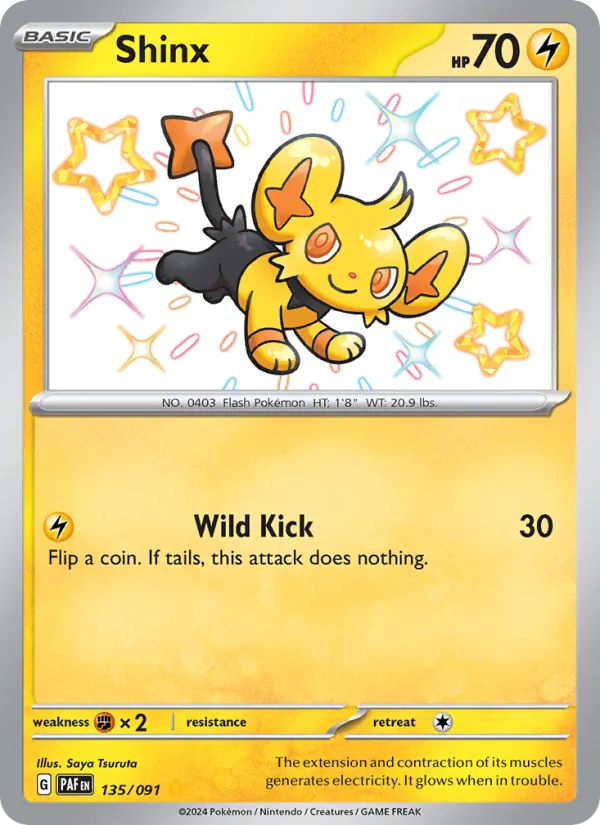 135 Shinx – Paldean Fates
