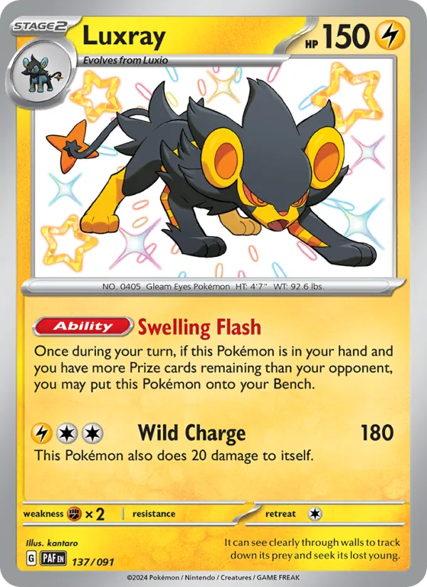 137 Luxray – Paldean Fates