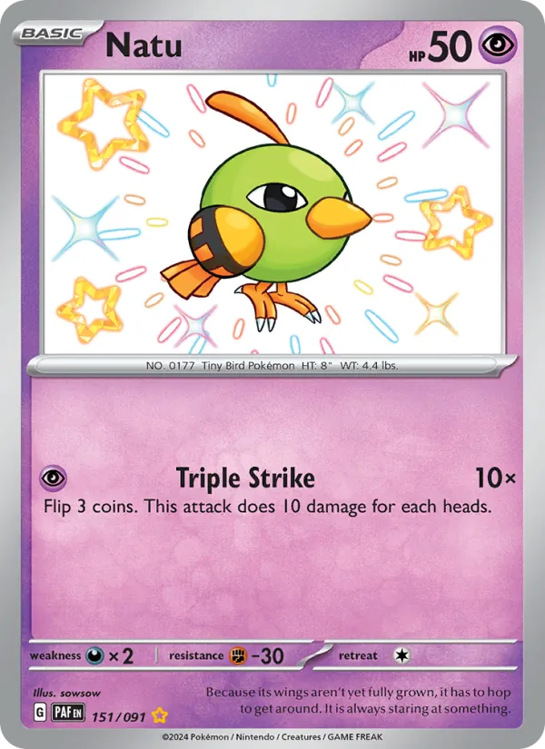 151 Natu – Paldean Fates
