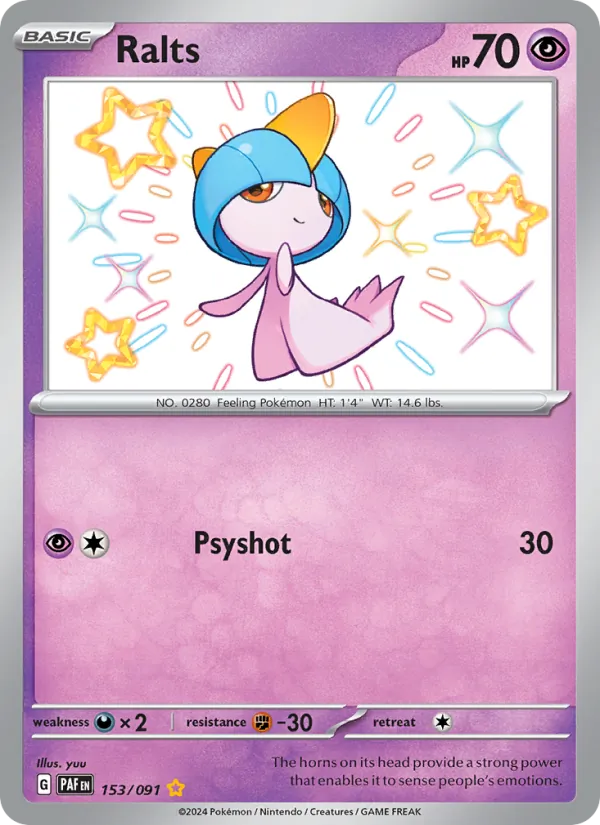 153 Ralts – Paldean Fates