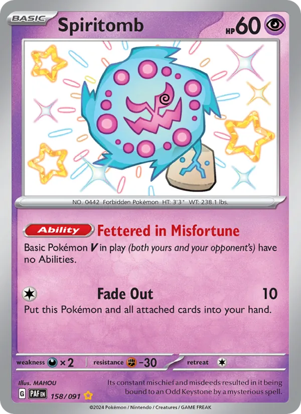 158 Spiritomb – Paldean Fates