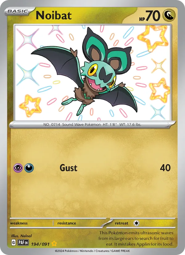 194 Noibat – Paldean Fates
