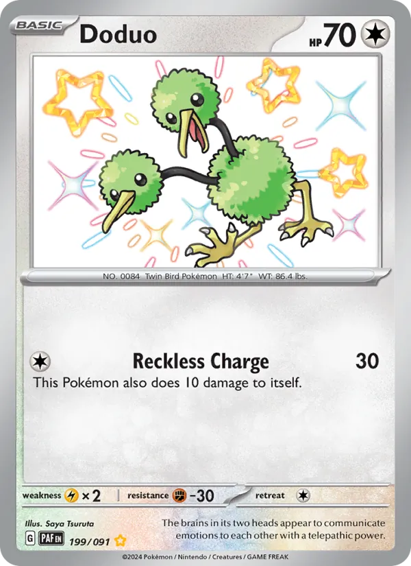 199 Doduo – Paldean Fates
