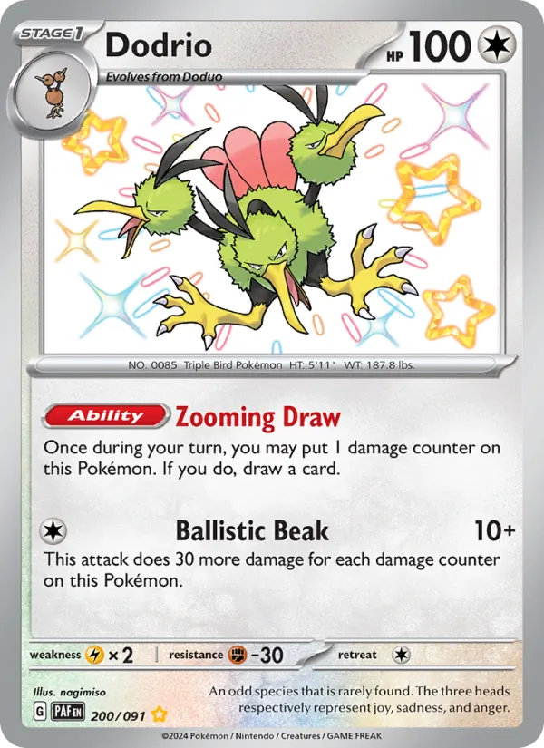 200 Dodrio – Paldean Fates