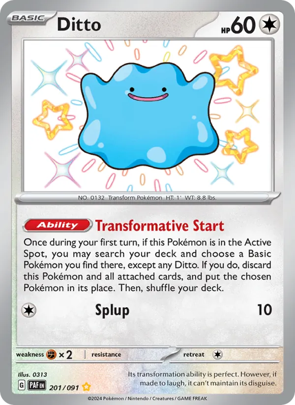 201 Ditto – Paldean Fates