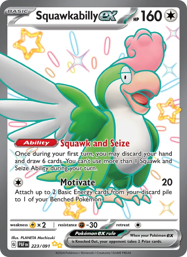 223 Squawkabilly ex – Paldean Fates