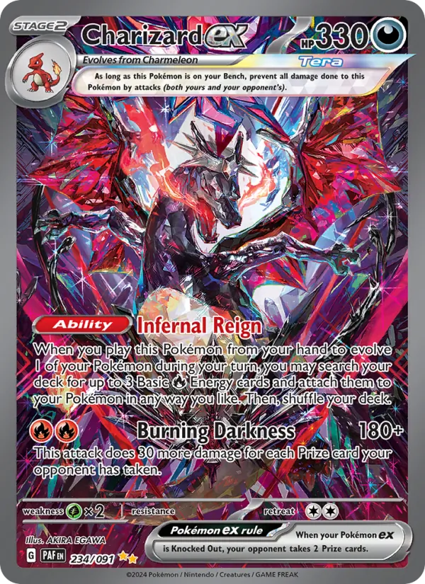 234 Charizard ex – Paldean Fates
