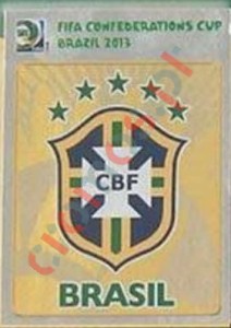 30 Badge Brazil – FIFA Confederations Cup Brazil 2013 Panini
