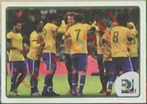 31 Celebration Brazil – FIFA Confederations Cup Brazil 2013 Panini