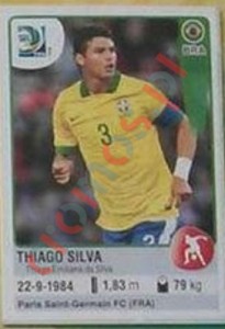 38 Thiago Silva – FIFA Confederations Cup Brazil 2013 Panini