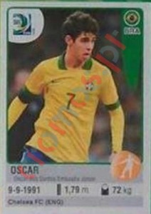 49 Oscar – FIFA Confederations Cup Brazil 2013 Panini