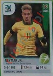 52 Neymar – FIFA Confederations Cup Brazil 2013 Panini
