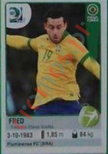 55 Fred – FIFA Confederations Cup Brazil 2013 Panini