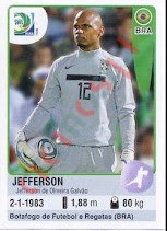 CE1 Jefferson – FIFA Confederations Cup Brazil 2013 Panini