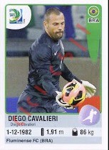 CE2 Diego Cavalieri – FIFA Confederations Cup Brazil 2013 Panini
