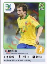 CE8 Bernard – FIFA Confederations Cup Brazil 2013 Panini