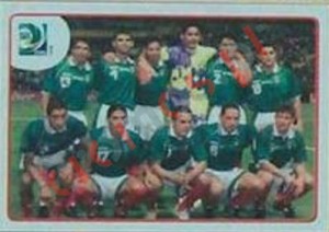 18 Mexico 4 x 3 Brazil – 1999 – FIFA Confederations Cup Brazil 2013 Panini