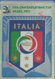 108 Badge Italy – FIFA Confederations Cup Brazil 2013 Panini