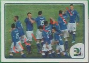 109 Celebration Italy – FIFA Confederations Cup Brazil 2013 Panini
