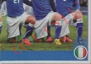 113 Team Italy
4 – FIFA Confederations Cup Brazil 2013 Panini