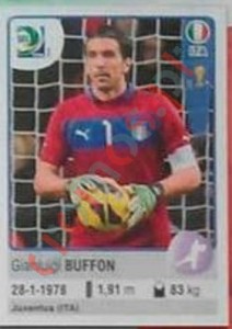114 Gianluigi Buffon – FIFA Confederations Cup Brazil 2013 Panini