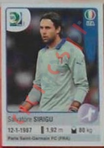 115 Salvatore Sirigu – FIFA Confederations Cup Brazil 2013 Panini