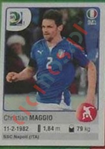 120 Christian Maggio – FIFA Confederations Cup Brazil 2013 Panini