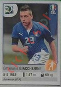 122 Emanuele Giaccherini – FIFA Confederations Cup Brazil 2013 Panini