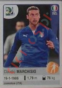 126 Claudio Marchisio – FIFA Confederations Cup Brazil 2013 Panini