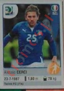 128 Alessio Cerci – FIFA Confederations Cup Brazil 2013 Panini