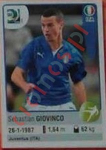 130 Sebastian Giovinco – FIFA Confederations Cup Brazil 2013 Panini