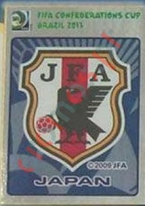 56 Badge Japan – FIFA Confederations Cup Brazil 2013 Panini
