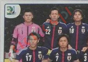 58 Team Japan
1 – FIFA Confederations Cup Brazil 2013 Panini