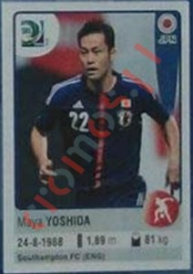 67 Maya Yoshida – FIFA Confederations Cup Brazil 2013 Panini