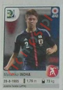 68 Masahiko Inoha – FIFA Confederations Cup Brazil 2013 Panini
