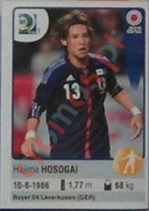 74 Hajime Hosogai – FIFA Confederations Cup Brazil 2013 Panini