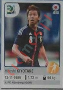 75 Hiroshi Kiyotake – FIFA Confederations Cup Brazil 2013 Panini