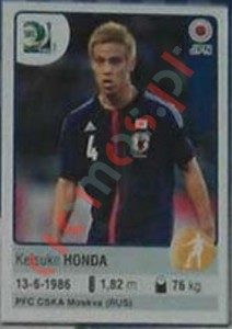76 Keisuke Honda – FIFA Confederations Cup Brazil 2013 Panini