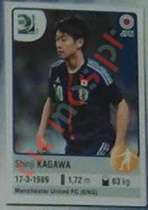 77 Shinji Kagawa – FIFA Confederations Cup Brazil 2013 Panini