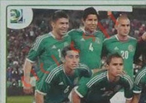 84 Team Mexico
1 – FIFA Confederations Cup Brazil 2013 Panini