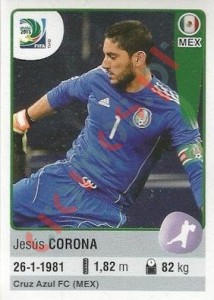 88 Jesús Corona – FIFA Confederations Cup Brazil 2013 Panini