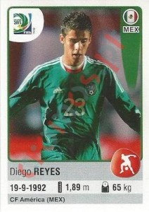 93 Diego Reyes – FIFA Confederations Cup Brazil 2013 Panini