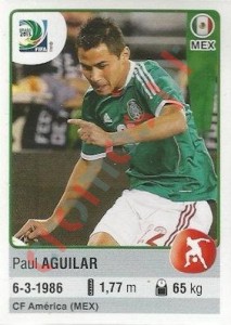 94 Paul Aguilar – FIFA Confederations Cup Brazil 2013 Panini