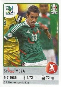 95 Severo Meza – FIFA Confederations Cup Brazil 2013 Panini