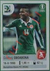 223 Godfrey Oboabona – FIFA Confederations Cup Brazil 2013 Panini
