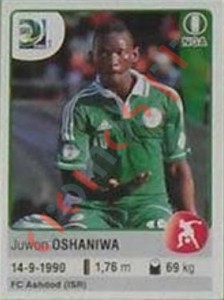 225 Juwon Oshaniwa – FIFA Confederations Cup Brazil 2013 Panini