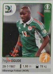 229 Fegor Ogude – FIFA Confederations Cup Brazil 2013 Panini