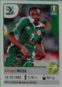 234 Ahmed Musa – FIFA Confederations Cup Brazil 2013 Panini