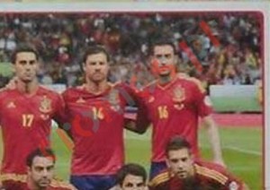 137 Team Spain
2 – FIFA Confederations Cup Brazil 2013 Panini